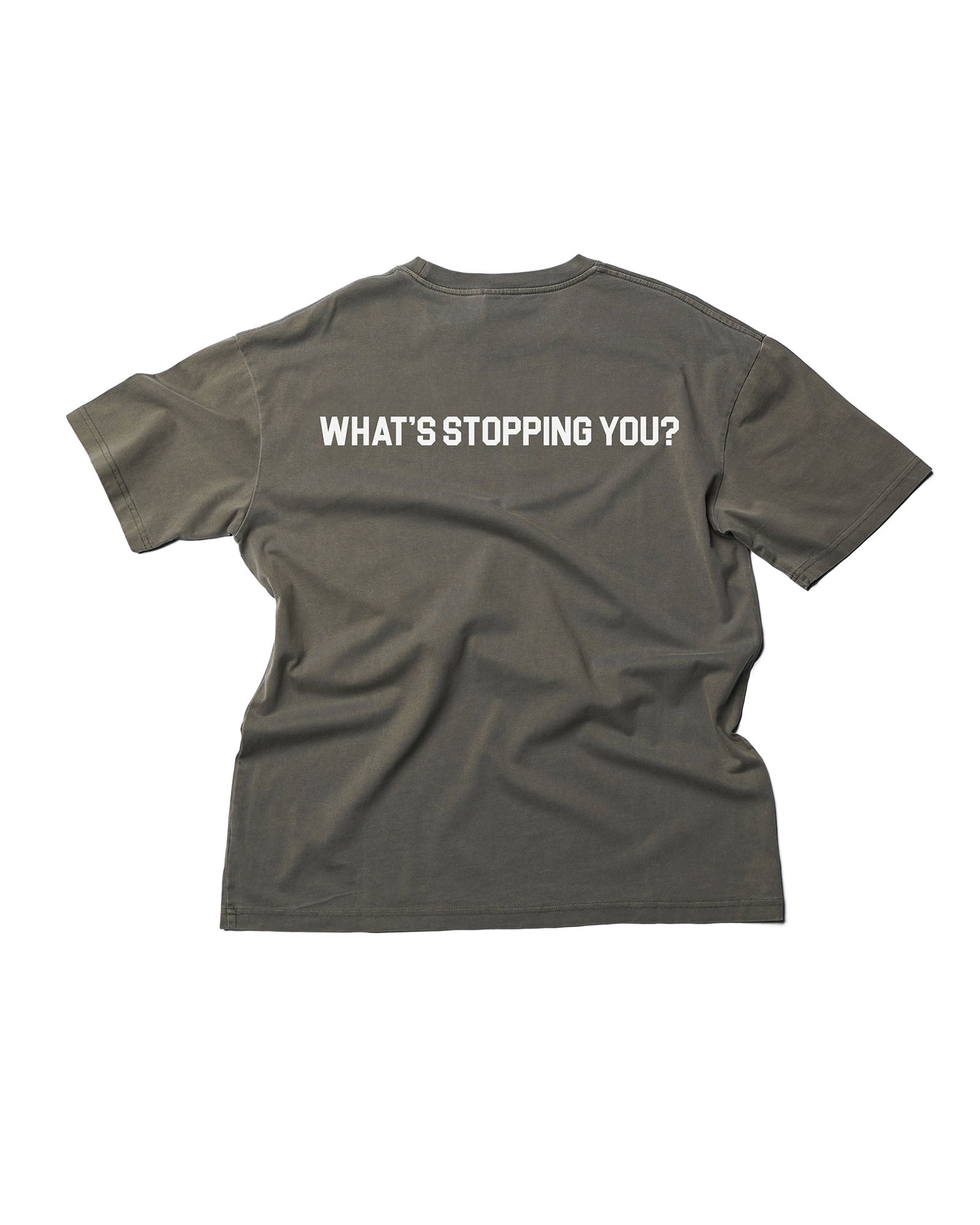 uppper t-shirt wsy khaki (back)